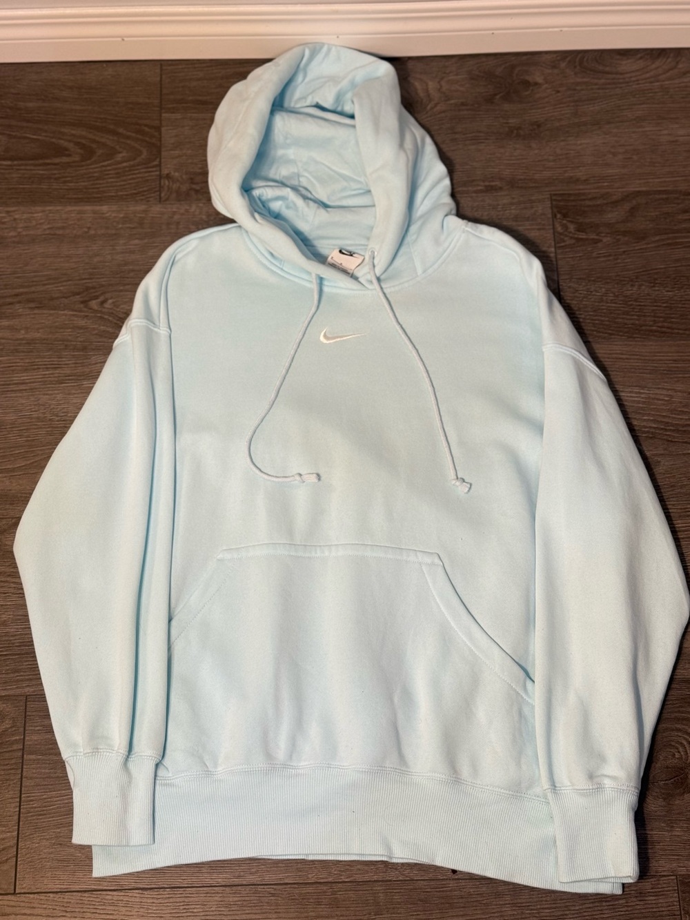 Nike men’s  Light Blue Pullover Hoodie